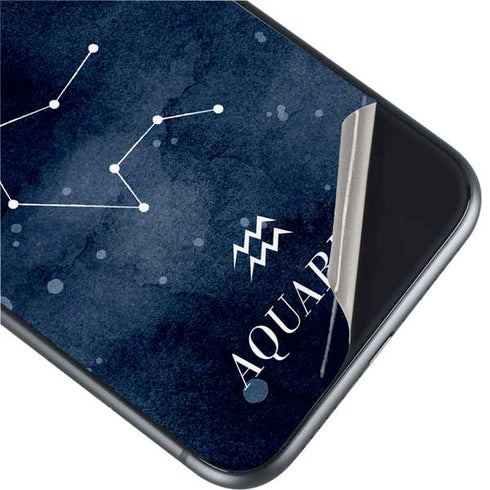 Aquarius Constellation iPhone 11 Skin